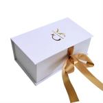 Custom Logo Soft White Paper Boxes Cosmetic Perfume Packaging Gift Box with