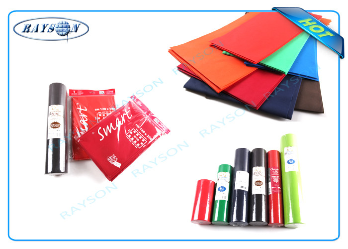 PP Non Woven Dinning Table Cover Waterproof Table Cloth Roll for Restaurant