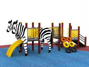 China Preschool Kids Outdoor Playground Equipment , Children Play Equipment on sale