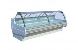 Wholesale Counter Type Convenience Store Food Display Cabinets With Curved Front from china suppliers