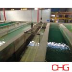 Customized Dipping Pretreatment Tank For Aluminum Profiles Powder Coating Line