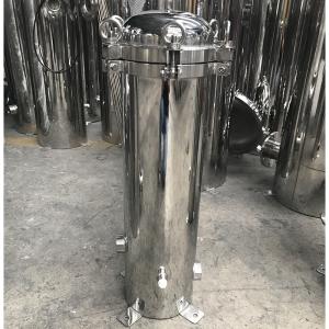 Wholesale Filter Water Treatment SS304 SS316 Stainless Steel Multi Cartridge Water Filter Housing 10 20 30 40 Inch from china suppliers