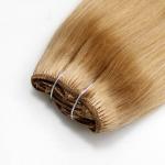 7 Small Pieces Virgin Human Hair Clip In Hair Extensions Color #27 Can