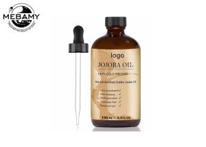 Wholesale Liquid Pure Essential Oils , Organic Cold Pressed Jojoba Oil For Skin / Hair from china suppliers