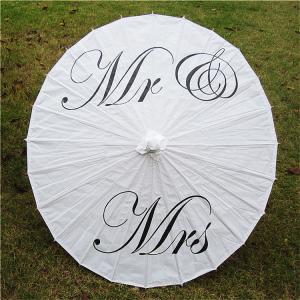 Wholesale Decoration Wedding Paper Umbrella Ancient Radius 42cm Length 57cm With Letter from china suppliers