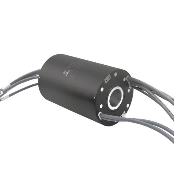 IP54 JINPAT Through Hole Slip Ring Hollow Shaft Transmitting 24 Circuits Signals