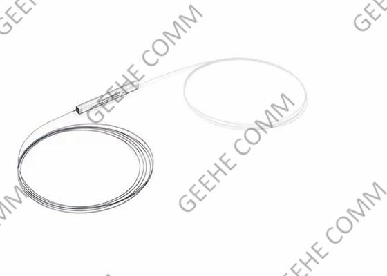 Steel Tube Type FTTH Bare 1x4 PLC Splitter