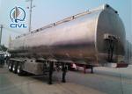 New Fuel Tank Semitrailer 45000 Liters Oil Tanker Semi Trailer Trucks 40 To 45