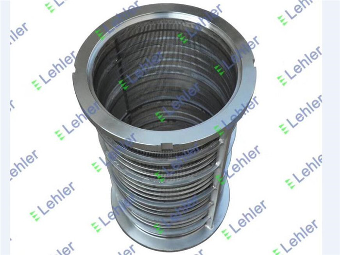 Lehler Screw Press Separator Screens Vertical Wire For Environmental Protection