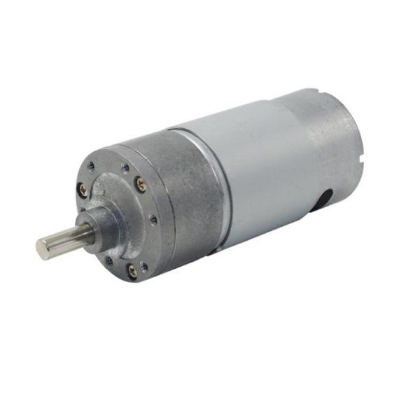 Quality High Torque Low RPM DC Gear Motor 3v - 24V 37mm Diameter 330g For Dispenser for sale