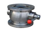 Pneumatic Drive Half Ball Valves , High Speed Clamp / Flange Fixed Valve