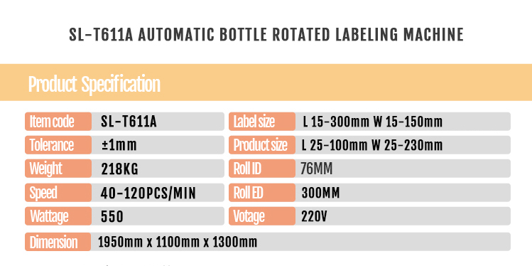 Bottles/Cans/Glass Round Square Flat Pet Bottle Labeling Equipment for Food Beverage