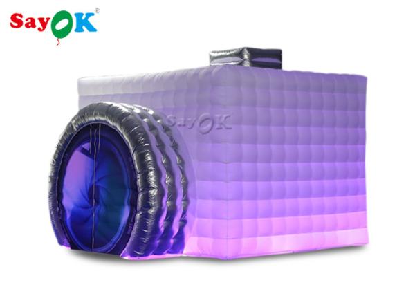 Inflatable Party Tent Oxford Cloth Inflatable Photo Booth / Camera Shaped