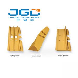 Wholesale Crawler Excavator Crane Undercarriage Spare Parts Single Grouser Track Pads from china suppliers
