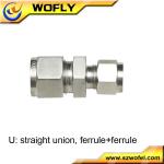 1/2Inch Gas Pipe Compression Fittings , 90° Elbow Shaped Ss Plumbing Fittings