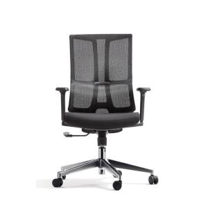 Wholesale OEM Ergonomic Full Mesh Office Chair High Back Black For Office Swivel Chairs from china suppliers