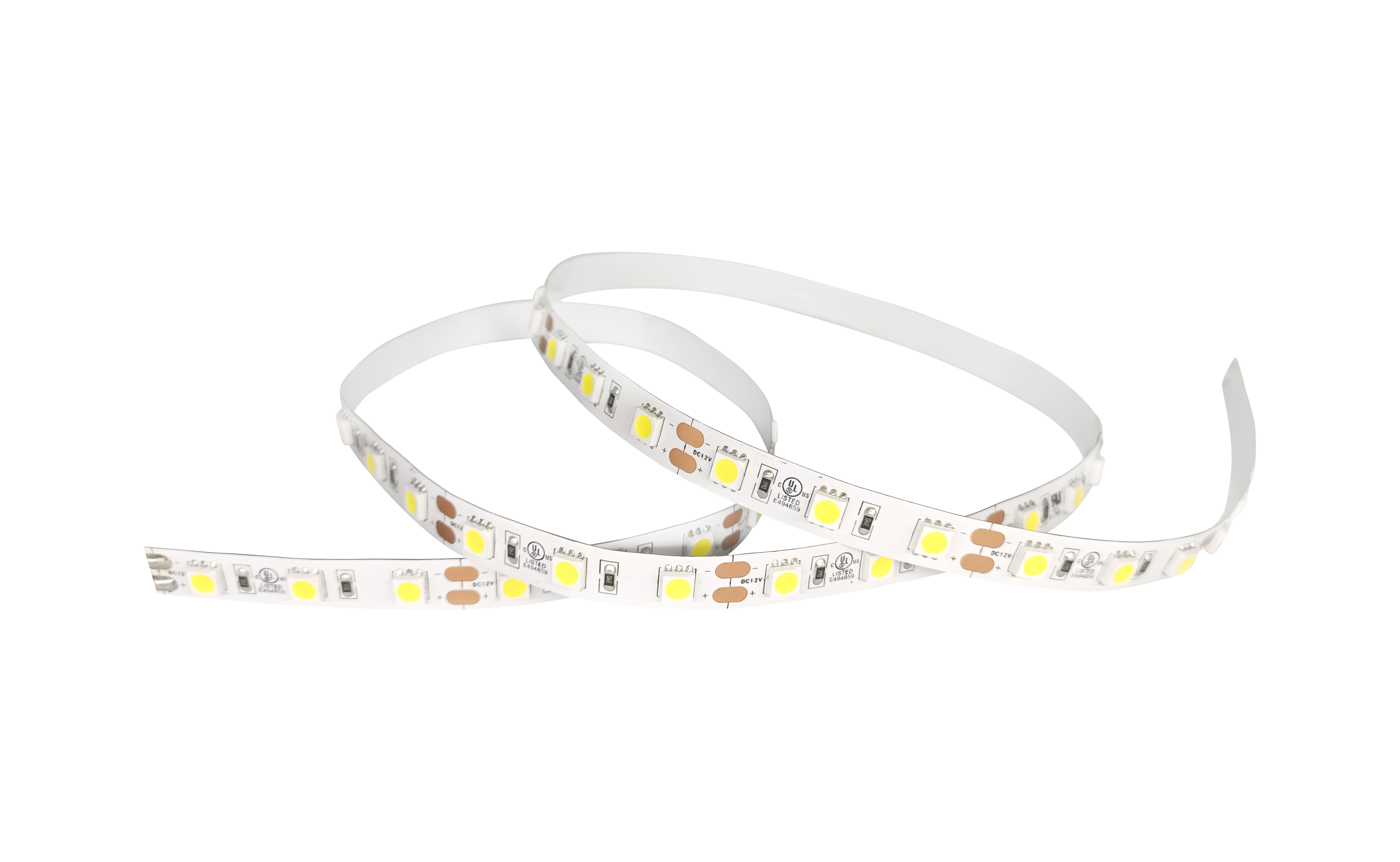 Monochrome 5050 LED Strip Lights 120 Degrees Indoor And Outdoor Lighting