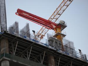 Wholesale HG28 Hydraulic Stationary Placing Boom ESSO NUTO H46 5″×3000 Hose Dimension from china suppliers