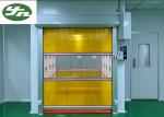 Speed Shutter Rolling Door Air Shower Tunnel Powder Coating Painting For Cargo