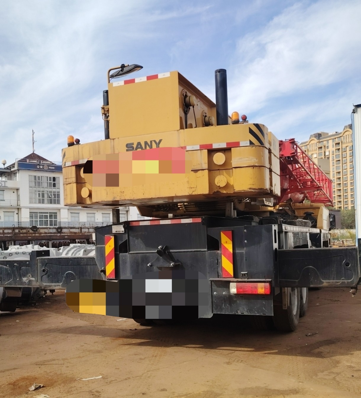 Mobile Truck Crane For Sale 55 Tons Direct Source Max Working Height 52 Meters