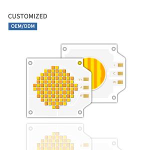 Wholesale OEM ODM Wavelength BI Color 72-76V SMD LED Chip Warm White White 3538 200W from china suppliers