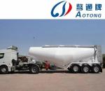 30-60T Max Payload Cement Trailer 2 Axle Bulk Cement Tank Powder Tanker High