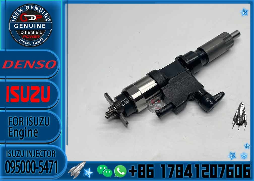 High Quality New Diesel Common Rail Fuel Injector 095000-5471 For ISUZU 4HK1/6HK1