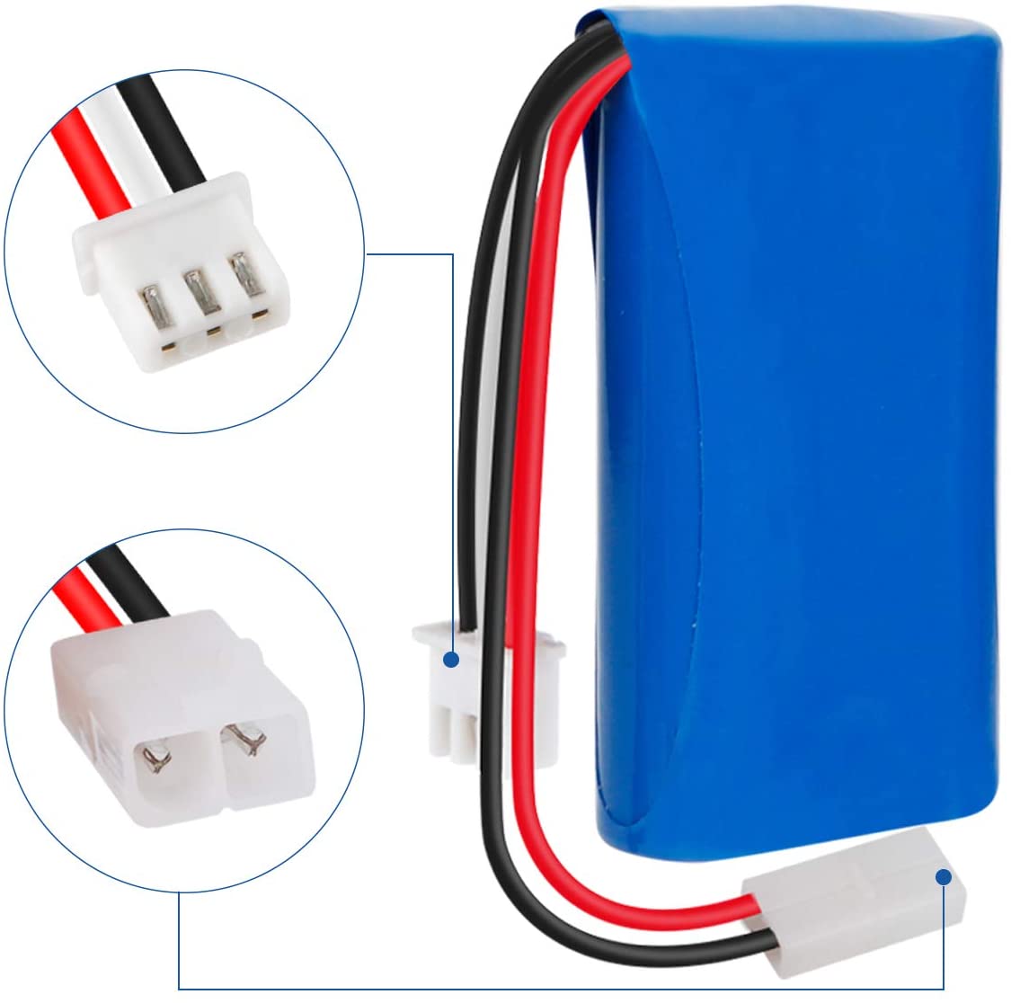 Lightweight 7.4V 1300mAh Lithium Battery Remote Control Car NCM