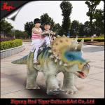FCC Animatronic Dinosaur Ride Size Customized For Shopping Malls