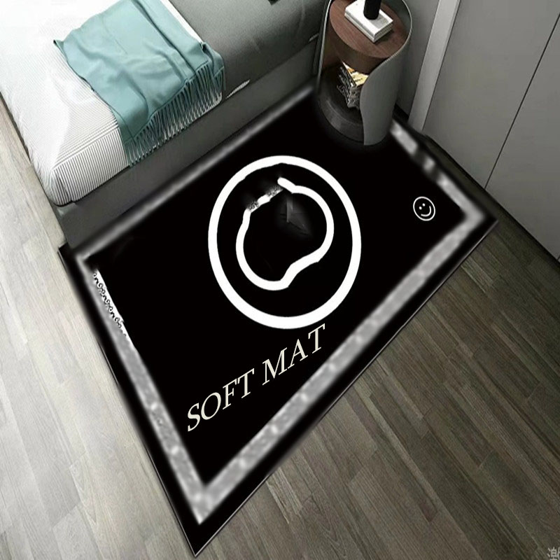 2024 Mat Luxury Logo Personalized Door Mat with Cushioned Design and Customized Color