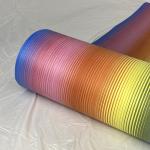 Thickness 0.45mm Engineered Wood Veneer Outdoor Multicolor Square Edge