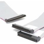 60 Pin IDC Ribbon Cable UL2651 AWG28 1.27mm Pitch Customizable Length