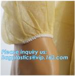 Non-woven Medical White Coveralls,Disposable Medical Waterproof Isolation Gown,