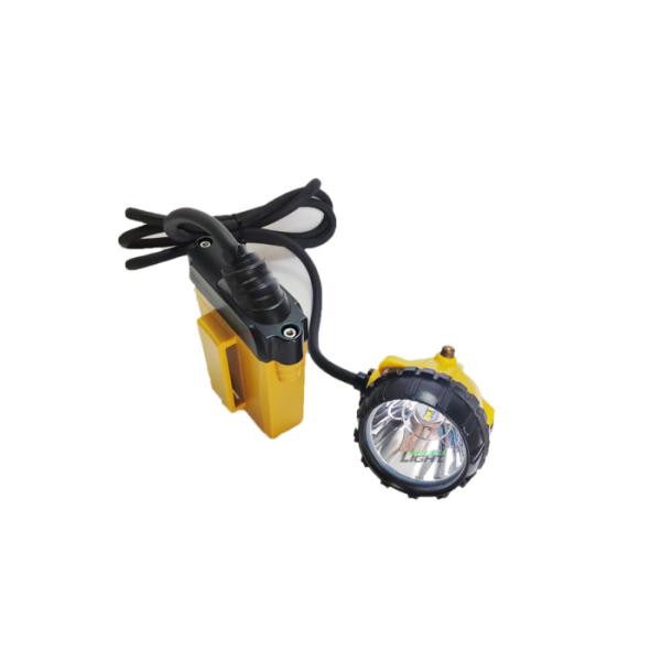 25000lx 10400mah Ip68 Led Mining Helmet Lamp Anti-explosive 348lum Miners Headlamp