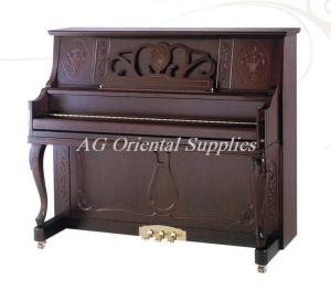 Wholesale 88-KEY Acoustic wooden upright Piano import zebrawood matt red brown AG-131Y2 from china suppliers