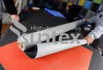 PU coated fiberglass fabric ventilation duct heat insulation welding protection