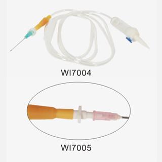 Custom Disposable Medical PVC Infusion Set / Hypodermic Syringes with Needle