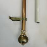 0.4mm Zinc Alloy 6.7 Metres Flexible Curtain Pole