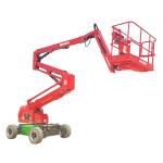8000 kg Aerial Lifts 14m 18m 20m Articulating Electric Boom Lifts DC MOTOR