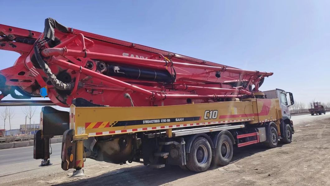 S Any Concrete Pump Truck 62 Meters Installed in a Mercedes Truck for Sale