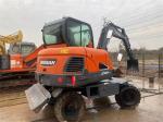 6 Ton Hydraulic Used Mini Crawler Excavator Doosan DX60 Backhoe Excavator