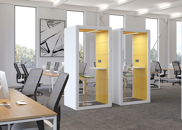 Commerial Business Isolate Noise Comfort And Safety Office Pods