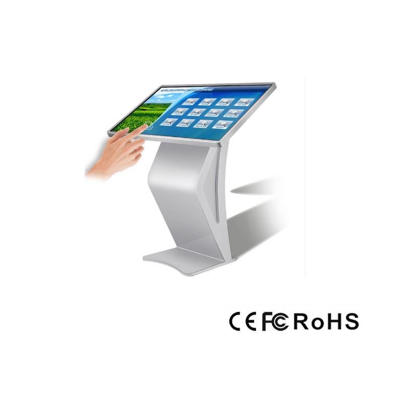 10 Touch Points LED Touch Screen Kiosk Stand Alone Business Interactive Digital Signage