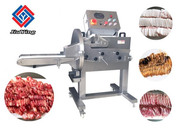 Quality Adjustable Cooked Meat Processing Machine Automatic Beef Slicer High Efficient for sale