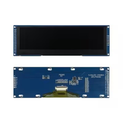 5.5 Inch OLED Display Module 256x64 SSD1322 OLED Display With Multi Interface Compatibility