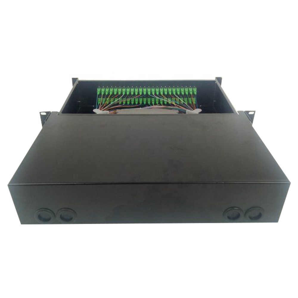 FTTH 96 Port Metal 19 Inch Fiber Optic Terminal Box