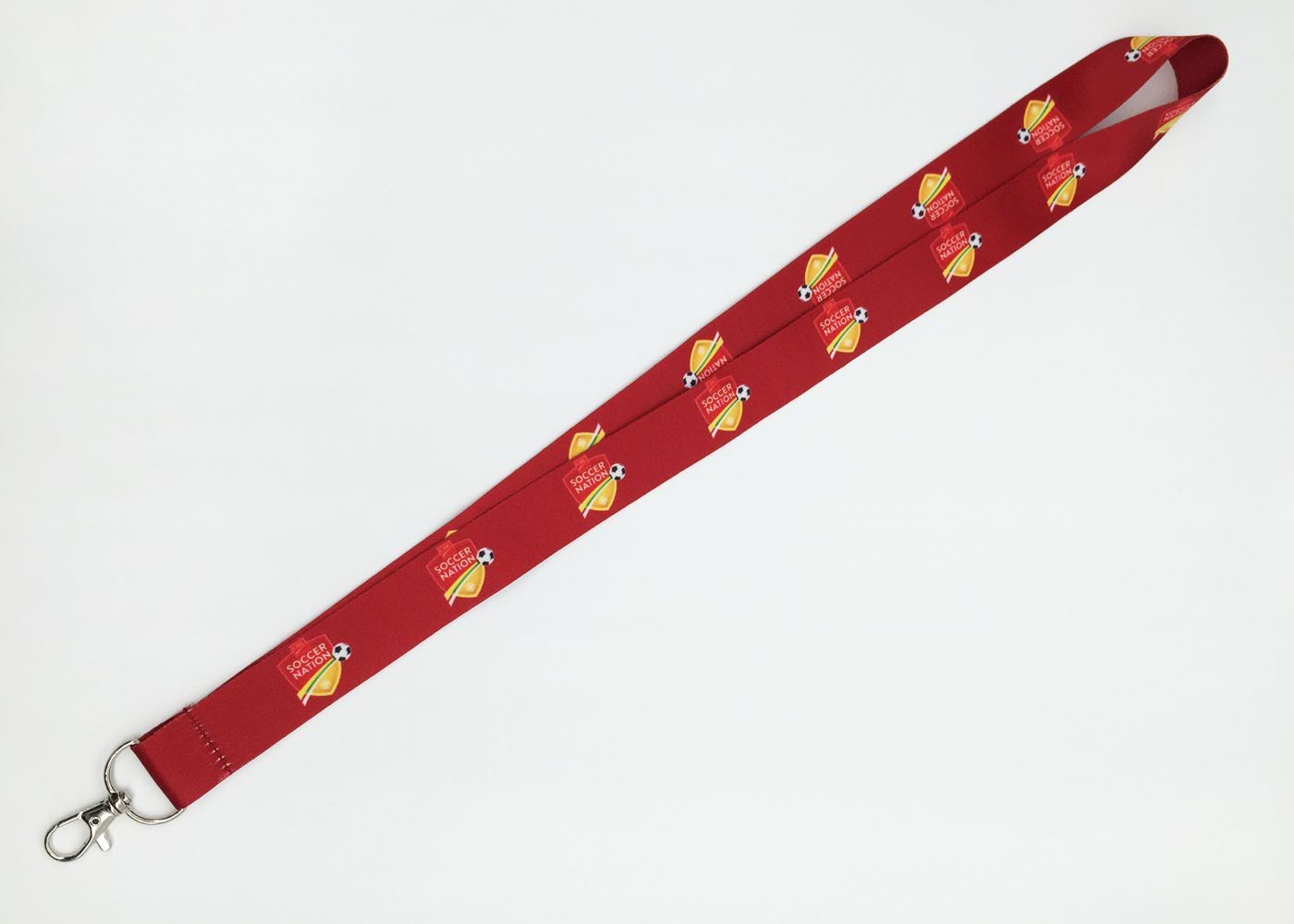 Colorful Custom Woven Lanyards , Id Card Lanyard With Breakaway Buckle