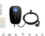 16A 11KW 3 Phase Car EV Charger Household Floor-Stand White Black