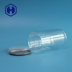 Wholesale 410ml 211# Easy Open Empty clear Plastic Pet Can For Food Leak Proof from china suppliers