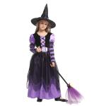 Stylish GIRLS Witch Costume for Halloween Rave Party Children's Dress School